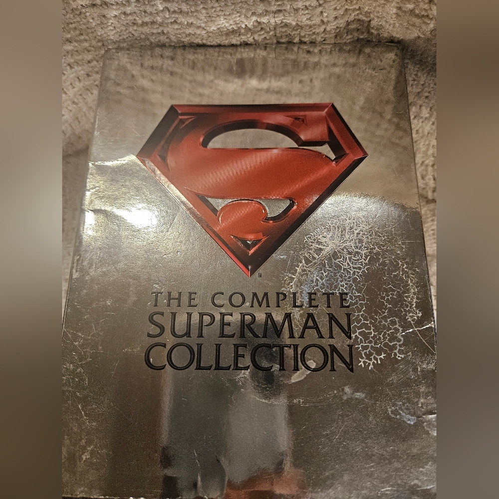 The Complete Superman Collection 4-DVD Collection 1978 Christopher Reeve Box Set